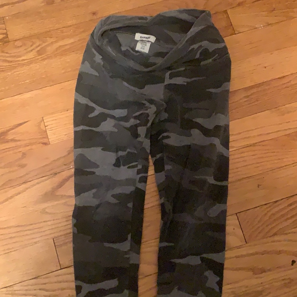 Garage Grey Camouflage Leggings